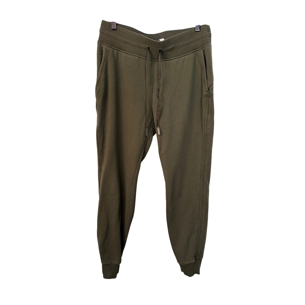 Lululemon Scuba High-Rise Jogger Army Green Olive Size 8 Cotton Sweatpants